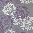MADISON PARK ANAYA CURTAIN GROMMET THERMAL INSULATED, 50"X84" - PURPLE/GRAY - Like New
