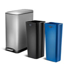 HOME ZONE LIVING Home Zone Living 13 Gallon Trash Can Stainless Steel - Silver - Like New