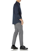AMAZON ESSENTIALS DRESS SHIRTS, LONG SLEEVE STRETCH, NAVY BLUE, SIZE XL - Brand New
