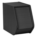 IRIS USA Narrow Modular Wood Stacking Storage Box SBD-N - Black - Brand New