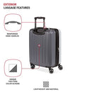 SwissGear Duet Expandable Luggage Hard Shell Carry-On Luggage Spinner Wheels - Brand New