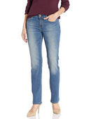 LEVI STRAUSS SIGNATURE GOLD WOMEN 03 MID-RISE STRAIGHT SIZE 16 RHAPSODY - Brand New