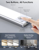 14in Under Cabinet Lighting, 3200mAh Rechargeable Battery Powered Closet Lights - Like New