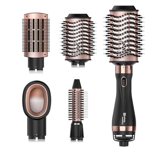 Nicebay Hot Air Brush Set for Straightening/Drying/Curling, Hair Dryer Brush Like New