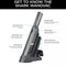 SHARK HANDHELD VACUUM WITH DOCK CHARGING STAND QV201SL - GRAY/SILVER - Like New
