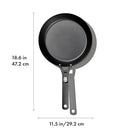 OXO OUTDOOR PRE-SEASONED CARBON STEEL 10" FRYING PAN SKILLET DETACHABLE HANDLE - Like New