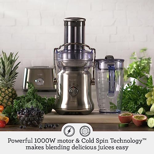 Breville BJE530BSS Juice Fountain Cold Plus, 70 fl oz, Brushed Stainless Steel - Brand New
