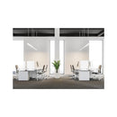 SAFCO 7515 SERIES WELLNESS PANEL 23.5 X 2.5 X 23.5 ACRYLIC CLEAR 7515CL - CLEAR - Brand New