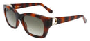 SALVATORE FERRAGAMO WOMEN'S SF1012S 53MM SUNGLASSES - TORTOISE/BROWN - Like New