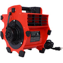 3-Speed Heavy Duty Floor and Carpet Dryer, Portable Versatile Air Mover - RED - Like New