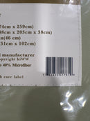 KATHY IRELAND 1200 THREAD COUNT 6 PIECE COTTON RICH SHEET SET KING - LIGHT GREEN - Like New