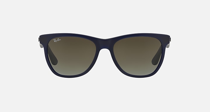 RAY BAN RB4184 895/96 54-17 MATTE BLUE FRAME BLUE GRADIENT GRAY 54MM - BLUE/GRAY - Like New