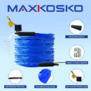 MAXKOSKO 50ft Heated Drinking Water Hose RV Home Garden Water Line W5/8 - Black - Brand New