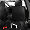 TAPHA EXECUTIVE LEATHERETTE CAR SEAT COVER & CUSHION SET - BLACK/GRAY - Like New