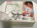 TOTMIZBY WEARABLE ELECTRIC BREAST PUMP A2B - WHITE/GRAY - Like New