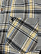 BLACK HORSE WOVEN PLAID SHIRT - MENS L - GRAY/BLACK/LIGHT BLUE/YELLOW/WHITE - Brand New