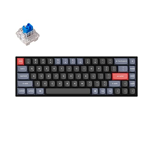 KEYCHRON K6 PRO WIRELESS MECHANICAL KEYBOARD QMK/LAUNCHER MAC/WIN/LINUX - BLACK - Like New