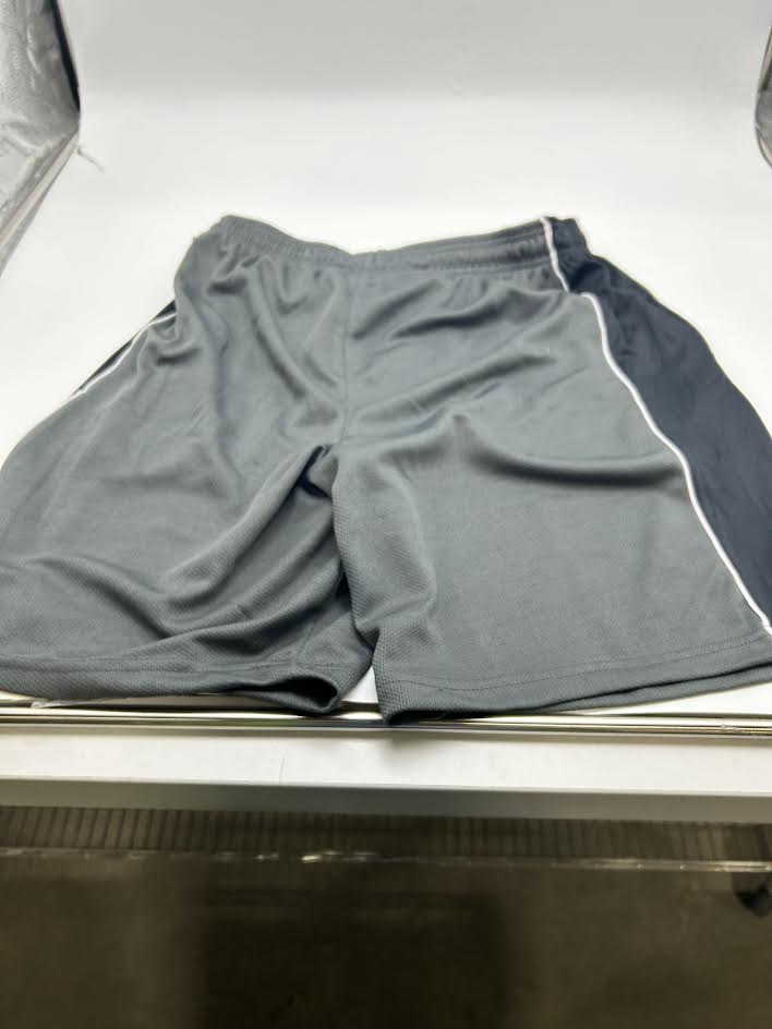 CHAMPION MEN'S SPORT FLEXIBLE SHORT - SIZE: MEN L - BLACK/GRAY - Brand New