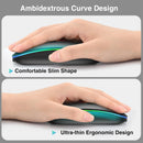 cimetech Bluetooth Mouse, Wireless Rechargeable Mouse, BT + 2.4G, M01-RD - BLACK - Like New