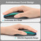 cimetech Bluetooth Mouse, Wireless Rechargeable Mouse, BT + 2.4G, M01-RD - BLACK - Like New