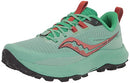 SAUCONY SAUCONY WOMEN'S PEREGRINE 13 TRAIL RUNNING SHOE SPRIG/CANOPY SIZE 7.5 - Like New