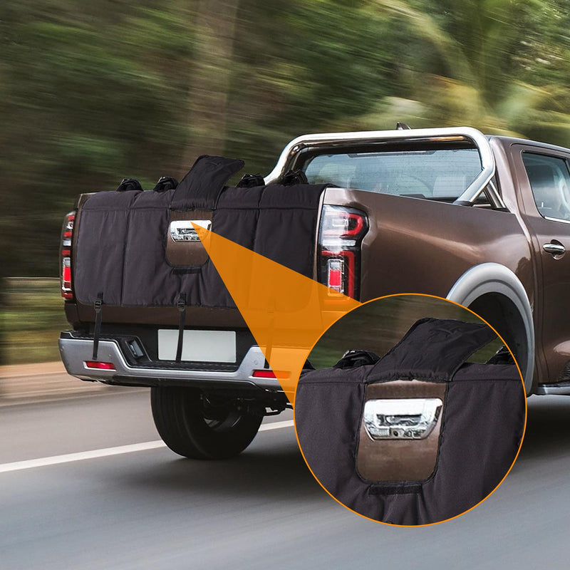 LUGO 62" OUTDOORS WIDE TAILGATE PAD FOR BIKES - BLACK - Like New