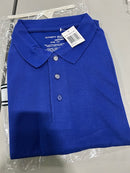 GALAXY BY HARVIC UNIFORM GALAXY BY HARVIC UNIFORM POLO SHIRT BLUE SIZE 3XL - Brand New