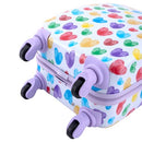 TRAVELERS CLUB 5 PIECE KIDS' LUGGAGE SET 18" HARDSIDE CARRY-ON LUGGAGE - Brand New