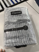DEPEND FRESH PROTECTION ADULT DIAPERS UNDERWEAR MAXIMUM SIZE: MEN L 35-43 - GRAY - Brand New