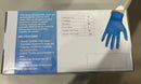 PROTECTOUCH DISPOSABLE ONE USE NITRILE SYNTHETIC GLOVE EXTRA SMALL 100PCS - BLUE - Like New