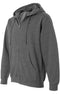 GENERIC AMERICAN LEGEND OUTFITTERS UNISEX FULL-ZIP HOODIE LARGE GUNMETAL HEATHER - Brand New