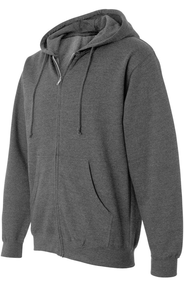GENERIC AMERICAN LEGEND OUTFITTERS UNISEX FULL-ZIP HOODIE LARGE GUNMETAL HEATHER - Brand New