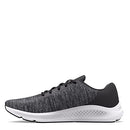 UNDER ARMOUR MEN'S CHARGED PURSUIT 3 TWIST RUNNING SHOE GRAY/WHITE SIZE MEN 12 - Like New
