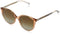 KATE SPADE NEW YORK KIMBERLYN/G/S OVAL SUNGLASSES SAND 56M - BROWN CRYSTAL - Like New