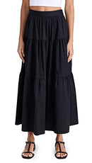 90-4016A STAUD WOMEN'S SEA SKIRT - SIZE 6 - BLACK - Brand New