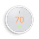 GOOGLE NEST THERMOSTAT E PROGRAMMABLE SMART THERMOSTAT T4002ES - WHITE - Brand New