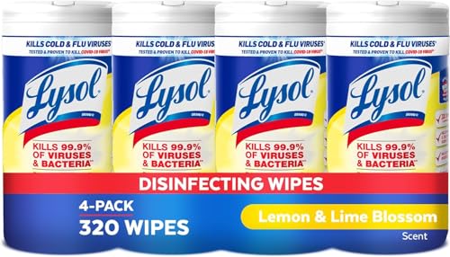Lysol Disinfectant Wipes, Multi-Surface Antibacterial Cleaning Wipes - Brand New
