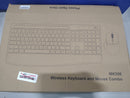 GENERIC WIRELESS KEYBOARD AND MOUSE COMBO DY558 WITH WIRELESS DONGLE  - BLACK - Like New