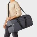 OPEN STORY 60L DUFFEL BAG - WATER-RESISTANT SOFTSIDE LUGGAGE - GRAY - Like New