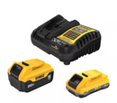 DEWALT 20V MAX LITHIUM-ION STARTER KIT - YELLOW/BLACK - Like New