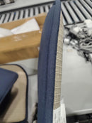 GENERIC U-SHAPED CHAIR CUSHIONS 16X17, 4-PACK - DARK BLUE - Like New