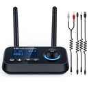 IFofo Bluetooth 5.3, Transmitter, TV Audio, Screen Display, BT17S - BLACK - Like New