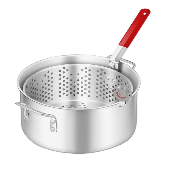 10QT Outdoor Fish Fryer Kit – Heavy-Duty Aluminum Pot & 6.7QT - Scratch & Dent
