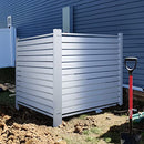 Elevens 48" W X 48" H Outdoor Privacy Fence Panels for Air Conditioner/Trash Can - Like New