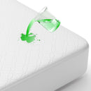 WZHOUFIE 100% WATERPROOF MATTRESS PROTECTOR TWIN XL 18" - WHITE - Like New