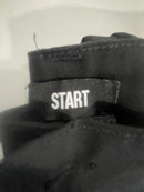 START MEN'S FLEX STRETCH COTTON CARGO PANTS - SIZE: MEN 34 - BLACK - Brand New