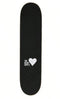 THE HEART SUPPLY 31" STANDARD SKATEBOARD - MR SCHILL - MULTICOLOR - Brand New