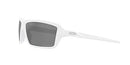 OAKLEY CABLES OO9129-1463 MATTE WHITE FRAME - PRIZM BLACK POLARIZED LENSES - Like New