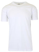 GALAXY BY HARVIC MEN PERFORMANCE MOISTURE WICKING SHORT SLEEVE TEE WHITE M - Like New
