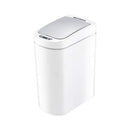NINESTARS AMZ-7-2 Bathroom Infrared Motion Sensor Trash Can 1.8 Gallon - White - Like New